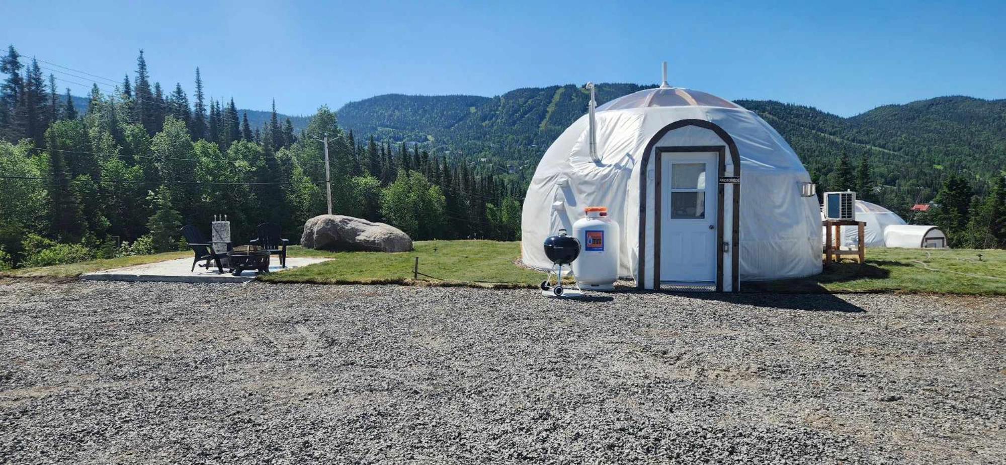 Imago Village Saint-David-de-Falardeau Exteriör bild